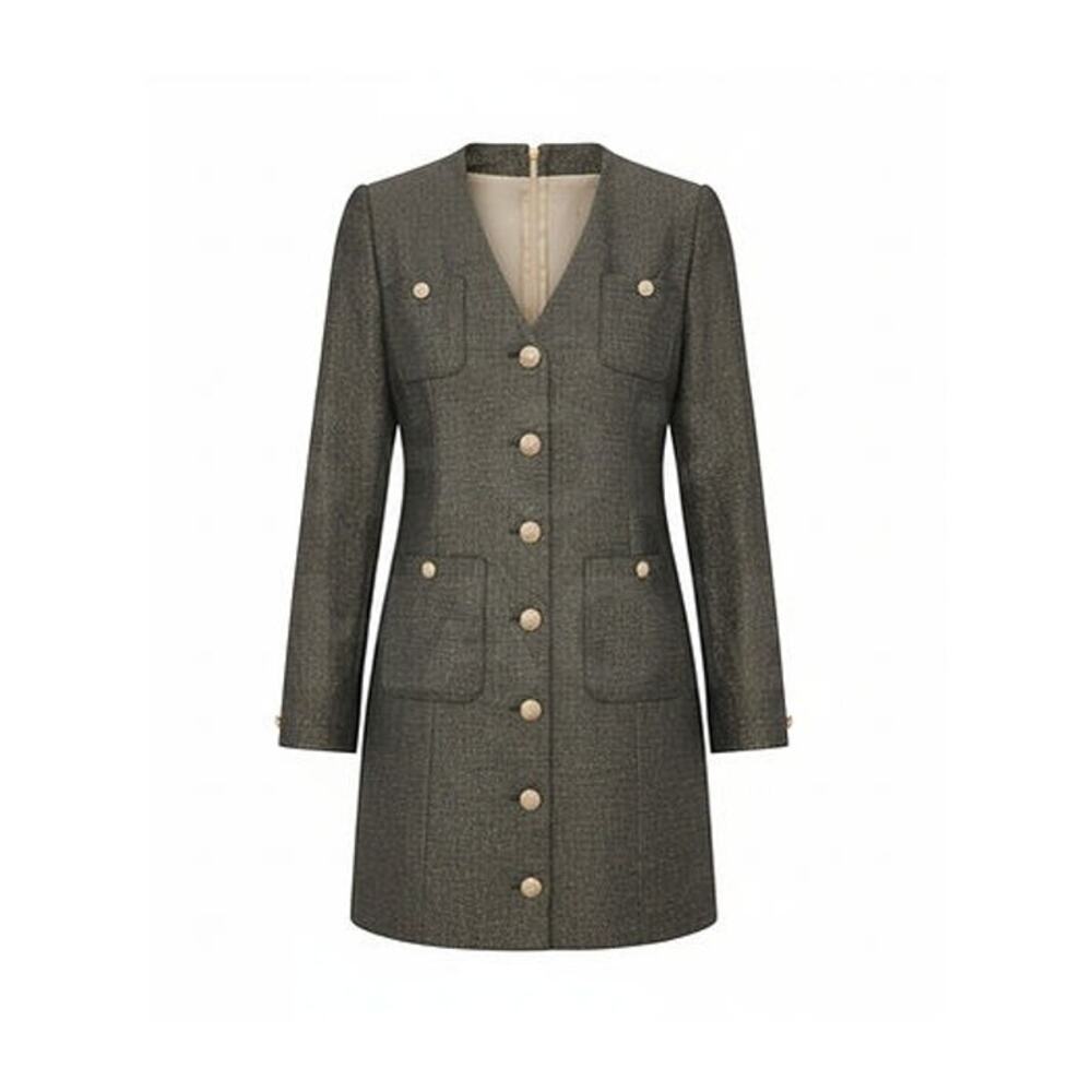 POMANDER PLACE Coventry Metallic Keira Dress Size M NWT Retail $168 Tuckernuck - Picture 7 of 7